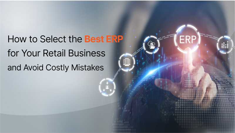 Retail team selecting the best ERP system for their business