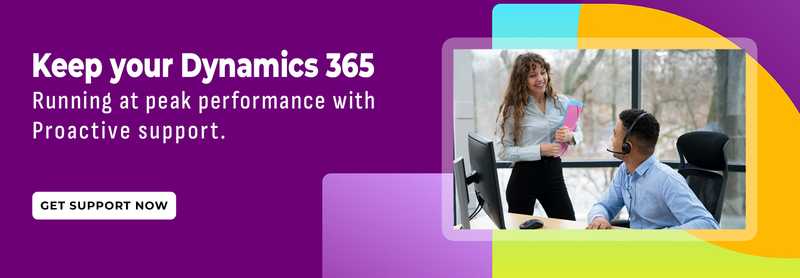 Get ongoing Dynamics 365 maintenance and support from DynamicDay Technologies